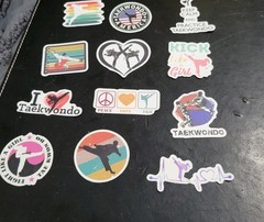 Lot Of 44 Tae Kwon Do Stickers Scrapbooking Crafts