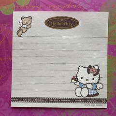 Hello Kitty Sanrio Note Stationery Paper Sheets Strawberry Scratch & Sniff Lot
