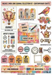 Cute Themed Embellishments Junk Journal Scrapbook USA PICK A Set