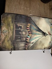 Creepy Circus Junk Journals Scrapbook USA Seller