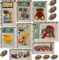 TOYS *eK Success/ *Jolee’s Scrapbooking Embellishments *NEW OLD STOCK 2004*