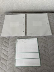 Close To My Heart Memory Protectors Two Packages & Recipe Cards New