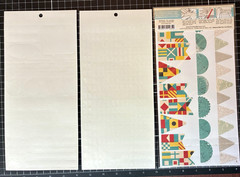 October Afternoon TREASURE MAP Banner, Brads, 12×12 Paper/Stickers Borders Washi