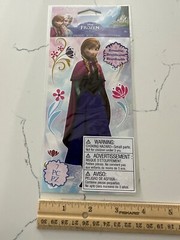 EK Success Disney Frozen Anna Repositionable Stickers 7PC Scrapbooking Crafts
