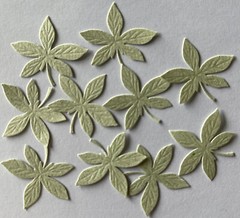 LIGHT GREEN PALM FROND Die-cut Embellishment(10pc)Jolee’s•Flower•Garden•Stems•
