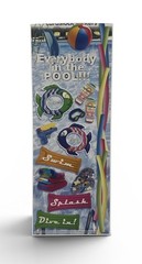 Lot of 4 X-Large Scrapbooking Stickers Beach Ocean Pool Water Summer Sun Sand