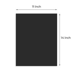 25 PCS 11×14 Inch Black Uncut Mat Boards Backing Matte For Print Photo Craft