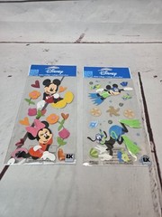 EK Success Disney Stickers Mickey & Minnie DJBM002 And Mickey & Goofy DJBM005