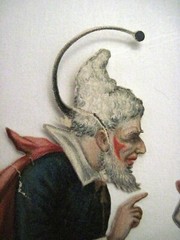Crazy Vintage English Die Cuts of Clown & Jester w/ Unusual Costumes *