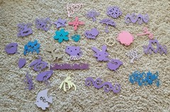 Laser Die Cuts Scrapbooking Cardmaking Lot Ex