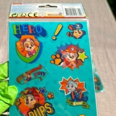 Paw Patrol Hologram Stickers 40 stickers – 2 packets of 20 NEW IN PACKET