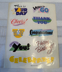 Vintage Sticker Sheets Early 80’s