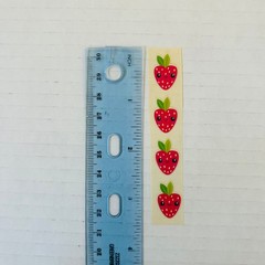 VINTAGE 1980s Stick n Sniff Scented Fruit Stickers KIWI WATERMELON PEACH LEMON