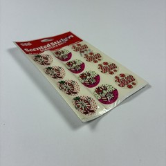 Eureka VTG Lot of Scratch & Sniff Scented Christmas Stickers Peppermint Pine