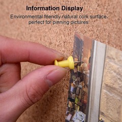 2-Pack Cork Notice Board 48 x 36 Inch, Aluminum Frame Bulletin Board for Wall…