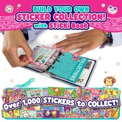 Sticki Book – Wearable & Shareable Toy Sticker Bracelet + Collection Sticki B…