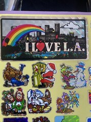 Lot of Vintage BJ ’ Sticker of the Month Club 1983 1984 Prism plus I love LA