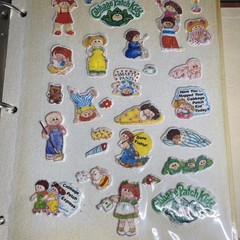 2500+ Stickers Vintage 80s Puff Scratch N Sniff Binder 48 Pages Michael Jackson