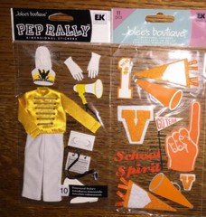 Lot Of 2 Prep Rally & Jolees Marching Band School Spirit CHEER LEADERS DANCE #1