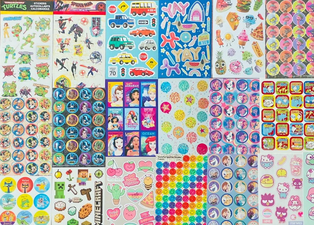 399+ HUGE Lot DIY Scrapbooking Stickers Great Variety of Supplies Lots Of Themes