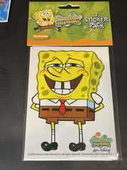 2006 Nickelodeon Viacom Spongebob Stickers Four (4) Packages NISP