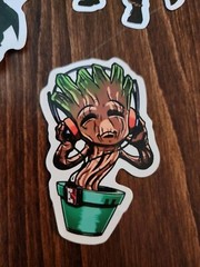 Lot Of 7 – Guardians Of The Galaxy Stickers- New