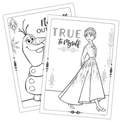 Frozen 2 Create A Scene Sticker Book with 16 Full Color Scenes for Kids