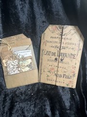 Junk Journal Loaded Tags With Door