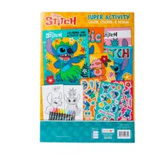New Stitch Super Activity Color Sticker & Design NEW SEALED