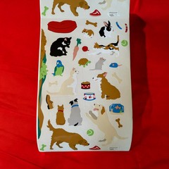Mrs Grossman’s Vintage 2004 6×9” Sticker Roll Lot of 25 Sheets «Pets»