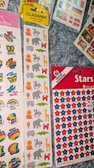 Vintage Stickers Classroom Lot Instructional Fair Trend Shaffer Sandylion READ