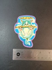 Vintage Stickers Cat Humor Vending Machine Sticker Y2K