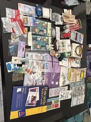 Huge Mixed Scrapbooking Craft Supply Lot K&Co Embellishments Shrink Film NOS