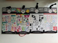 Huge Happy Planner Sticker Book Bundle, 14 Books, Planner Stickers Lot