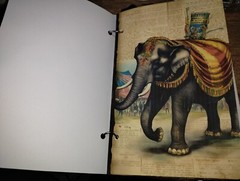Creepy Circus Junk Journals Scrapbook USA Seller