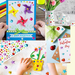2300Pcs Gem Stickers Jewels for Crafts, Self Adhesive Rhinestone Jewel Stickers,