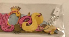 Karen Foster Dimensional Stacked Statement Stickers Scrapbook Princess New