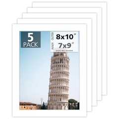 Photo Mat for Pictures Acid Free Bevel Cut Frame Mattes 4 Ply Thickness