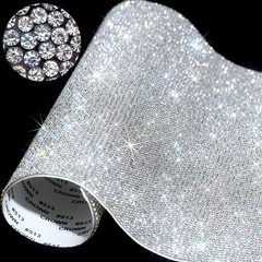 High-Density Rhinestone Sheet for Crafting – 12000 Bling Stickers – 9.4×7.9 Inch