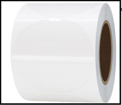 Hybsk Clear Seal Sticker Labels 2 inch Round Circle Wafer Stickers/Labels (2 inc