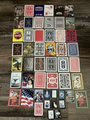 Lot of 50 Single Playing Cards for Scrap Journal – Some Mini Cards | Mixed