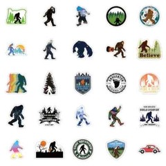 50 Bigfoot Sasquatch Stickers For Mobile Phone Coffee Mug Notebook Suitcase