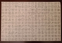 8 Sheets/Stickers To Color 6″x9″ Sticker Sheet Craft/Scrapbook/Embellishment#147