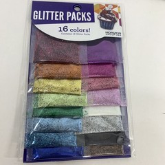 Glitter Packs 30 Color Lot Paper Craft Art Project Glitter Sparkle Bright NEW