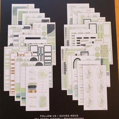 Happy Planner Sticker Pack – Sage Edition – 610 Stickers
