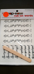Scrap-Ease Paper Crafts Rub-On Transfers Cards Scrapbook Holidays