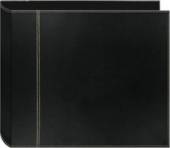 Pioneer 12×12 Scrapbook Binder 3-Ring Album Black on Black Photo Storage