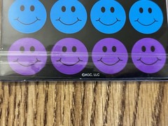 Vintage Smiley Face Stickers American Greetings, AGC, 5 Sheets Remain