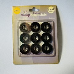 JoAnn Scrap Essentials Celebrate Pewter Celebrate Words Crafting Scrapbooking