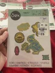 Sizzix Metal Cutting Dies Thinlits FAIRY #2, 4, 5, 6-662849,662851,662852,662853